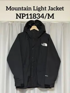 ノースフェイス　マウンテンライト　np11834ブラック　m north