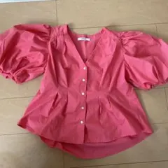 snidelバルーンスリーブ シャツ