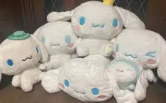 サンリオ シナモロール ぬいぐるみ6体 まとめ売り おまけ付き