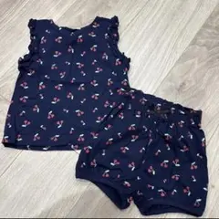 SIMPLE FREE チェリー柄 80サイズ セット