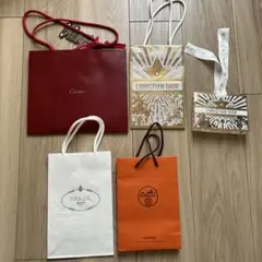 高級ブランド ショッパー 5点セット