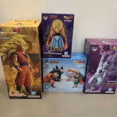 一番くじ ドラゴンボール A賞超サイヤ人3孫悟空D賞孫悟天&トランクスフィギュア