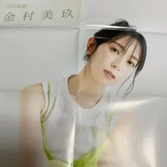 メルカリ市値下げ　金村美玖　両面ポスター2点