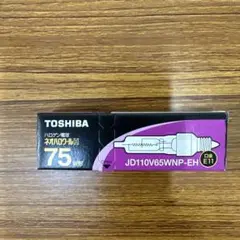 TOSHIBA JD110V65WNP-EH 75W蛍光灯