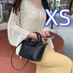 新品 ロンシャンル プリアージュキュイールXS 3wayレザー 新品 ロンシャン ル プリアージュ キュイール XS 3way ブラック 黒