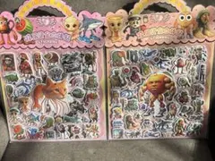 イタリアンブレインロットぷくぷくシール大きめ２枚綴りを2個