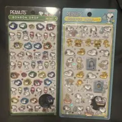 【未開封】スヌーピー ボンボンドロップシール 2種セットのサムネイル