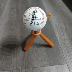 サインボールと木製スタンドセット　５２川﨑宗則