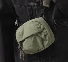 WILD THINGS ショルダーバッグ　カーキのサムネイル