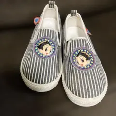 アトム ストライプ スリッポン