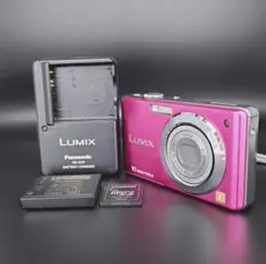 【美品】Panasonic LUMIX DMC-FS7 ピンク