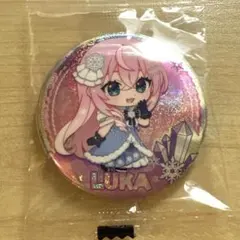 巡音ルカ 缶バッチ 雪ミク 가챠