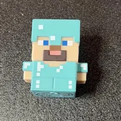 Minecraft マイクラ ライトマスコット 3 スティーブ　ダイヤモンド