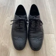 コールハーン ゼログランド ウィングチップ ブラック