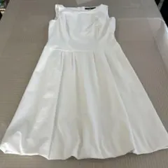 M'S GRACY ノースリーブワンピース ホワイト 9号 - メルカリ