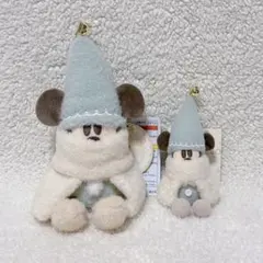 ディズニー クリスマス リルリンリン ぬいぐるみバッジ ぬいぐるみチャーム