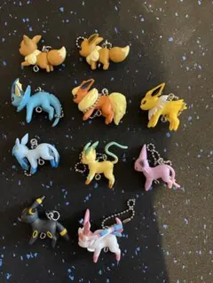 ポケモン イーブイ進化形 フィギュアキーホルダー 10種セット
