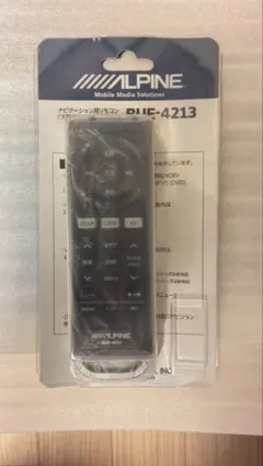 ALPINE ナビゲーション用リモコン RUE-4213のサムネイル