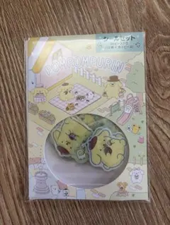 ポムポムプリン 30周年 郵便局限定シールセット 24ピース入り
