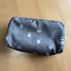 訳あり　レスポートサック✖️トトロ　ポーチ　 グレイ
