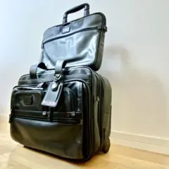 国内未発売 TUMI 96127DH 本革製スーツケース(PCバッグ&TSA付) - メルカリ