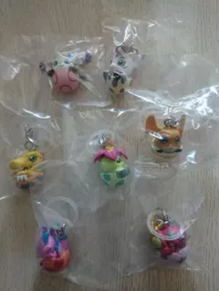 デジモンアドベンチャー めじるしアクセサリー 7個セット