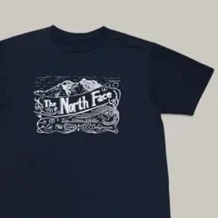 The North Face グラフィックロゴ Tシャツ ネイビー Lのサムネイル