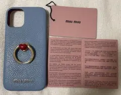 miumiuスマホケース iPhone12 mini