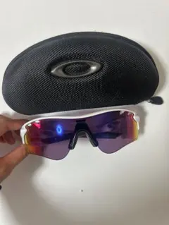 お値下げ⭐︎Oakley スポーツサングラス 蛍光グリーン - メルカリ