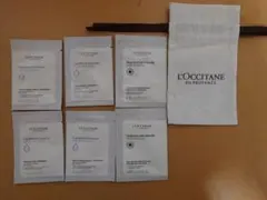 ロクシタンのシャンプー、コンディショナーのサンプル