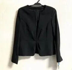 新品未使用　ホワイトジョーラ　ノーカラージャケット　上　礼服　喪服　冠婚葬祭　L