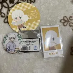 Dr.STONE 羽京 缶バッジ カード セット