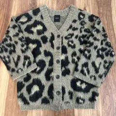 rosebud ローズバッド　レオパード　カーディガン