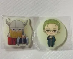 葬送のフリーレン 蓄光アクリルステッカー アイゼン ハイター 2点セット