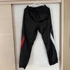Mizuno トレーニングパンツ Mサイズ 黒/赤/白
