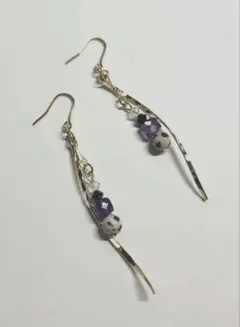 アメジスト ピアス