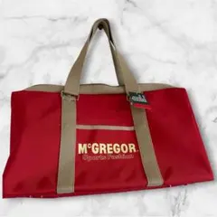 McGREGOR Sports Fashion ボストンバッグ 赤 - メルカリ