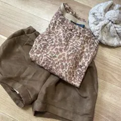 ニット ショートパンツ