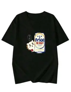 Orion x ちいかわ プリントTシャツ ブラック　XLサイズ