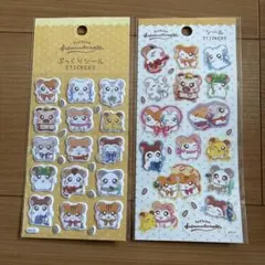 ぷっくりシール　とっとこハム太郎