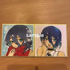 チェンソーマン　レゼ　手描きイラスト　豆色紙　76mm×76mm まとめ売り