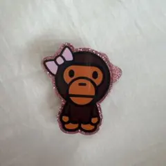 A BATHING APE BABY MILO クリップ ピンバッジのサムネイル