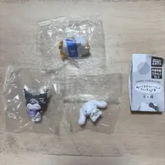 サンリオキャラクターズ ぬいぐるみといっしょフィギュア2　3種セット