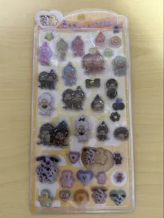 mojojojo モンチッチ　うるちゅるシールおすそ分け