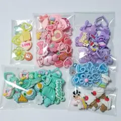 120個以上 デコレーションパーツ♡ハンドメイド カボション デコパーツ おまけ