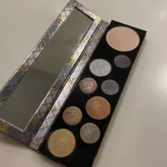 MAC アイシャドウパレット 8色 ラメ　ゴールド シルバー