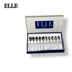 新品 未使用品 ELLE ステンレススプーン 10本セット ギフトボックス入り