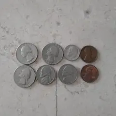 アメリカ コインセット 8枚