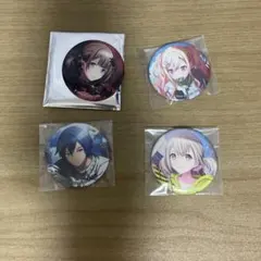 プロセカ 缶バッジセット 4個 望月穂波 天馬咲希 小豆沢こはね KAITO
