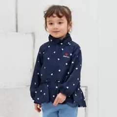 プティマイン【撥水加工】ペプラムウィンブレ